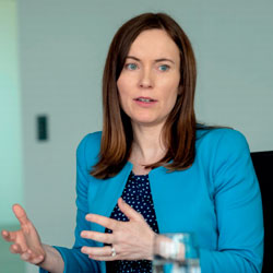 Teresa O'Flynn, global head of sustainable investing di BlackRock Alternative Investors
