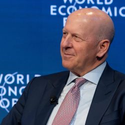 David Solomon, Chairman and Chief Executive Officer, Goldman Sachs, USA speaking in the Valuing Unicorns session at the World Economic Forum Annual Meeting 2020 in Davos-Klosters, Switzerland